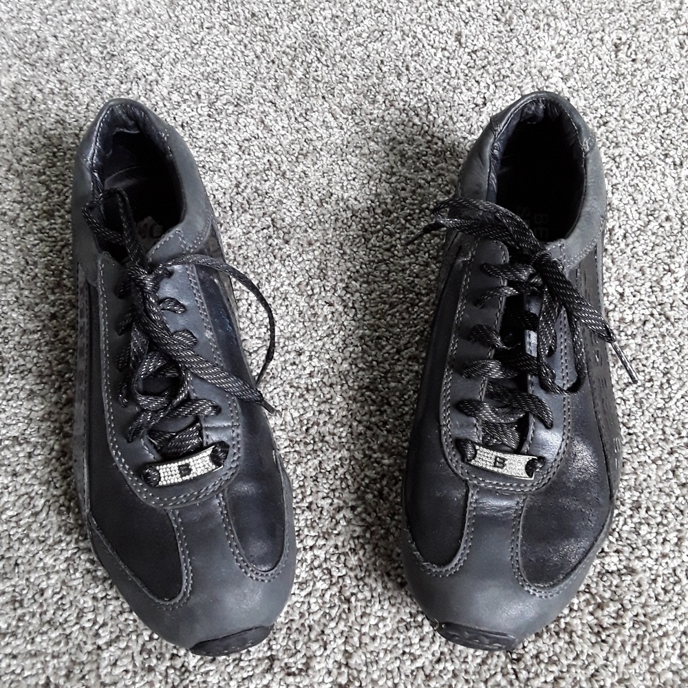 BEBE sport women black shoes size 10